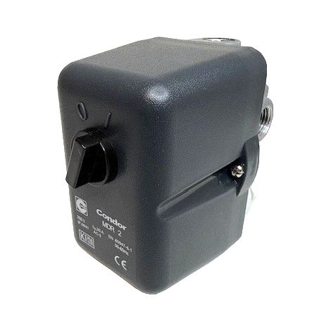Condor Druckschalter MDR 2 250V 20A Anschluss 4 x G1/4 inkl. Entlasstungsventil (1/5)