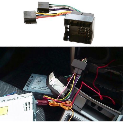 Câble adaptateur de commutation pour autoradio Opel H Corsa C Combo Meriva Zafira Agila Movano Edition 0617 (1/4)
