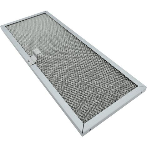 Filtre à graisse en métal 387x153mm Novy 609014 / 563-8020A par AllSpares (1/5)