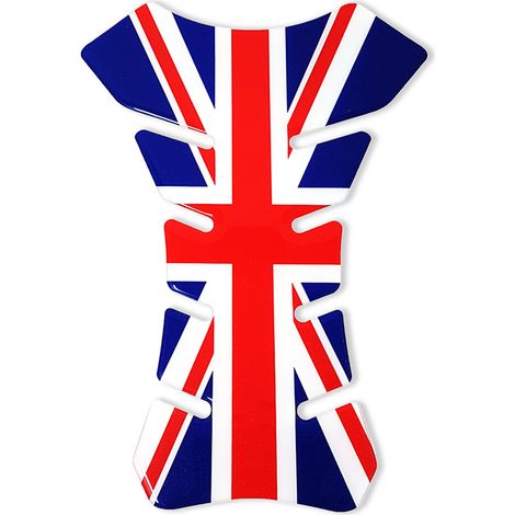 Protezione Serbatoio Adesiva 3D Racing Graphic - Colore: ARGENTO TRICOLORE ITALIA (1/5)