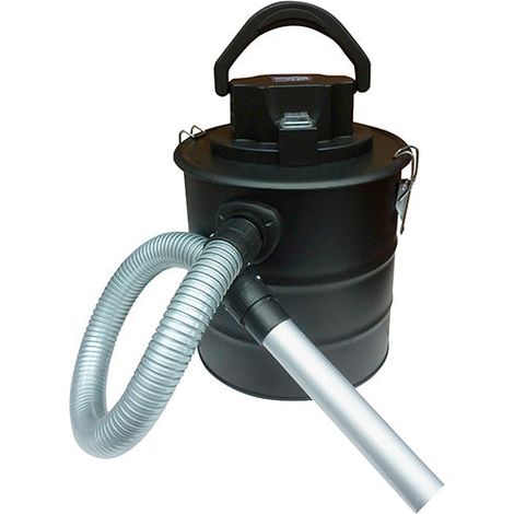 Bidone Aspiracenere Aspirapolvere 1200W 20 Litri con Tubo Flessibile in Metallo Bauer