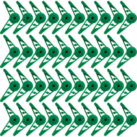 Lot de 60 pinces à plantes réglables 360°, pour tiges et entraînement faible stress-DOU