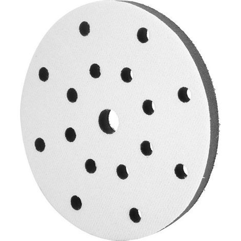 Flexibler Schleifteller, 150 mm Durchmesser mit 15 Löchern - Schnittstellenteller für Schleifscheiben (1/5)