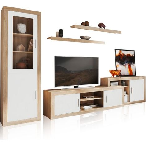Salón Nuka V11 Cambria - Blanco (ancho) x 193,2cm (alto) (1/5)