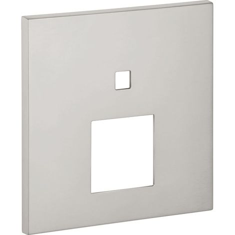 Rosette 48431 eckig für EHM-FMS mit 2-Wege Umstellung supersteel (1/2)