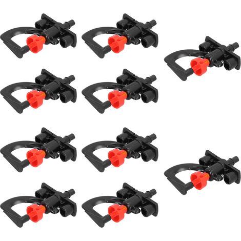 10 Stück G-Typ Refraktionssprühdüsen für Rotations-Mikrosprinkler für Gewächshäuser (1/5)