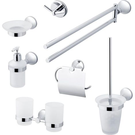 Set promo Equipement 5000 métal coulé chromé haut de gamme