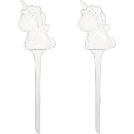 Automatisches Bewässerungsset 2 Stück Einhornform Pvc