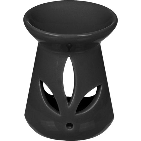 Brûle-Parfum en céramique Noire (1/2)