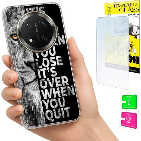 Custodia per Honor Magic7 Lite con cover fotografica e vetro temperato 9H. (1/5)