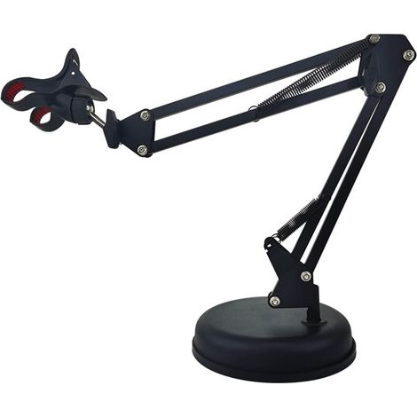 Lazy Phone Horsder, Flexible Universal Retractable Proof Bureau Bureau en Porte-à-Faux Porte-Support de téléphone, pour la Lecture numérique, Chat en Ligne (1/5)