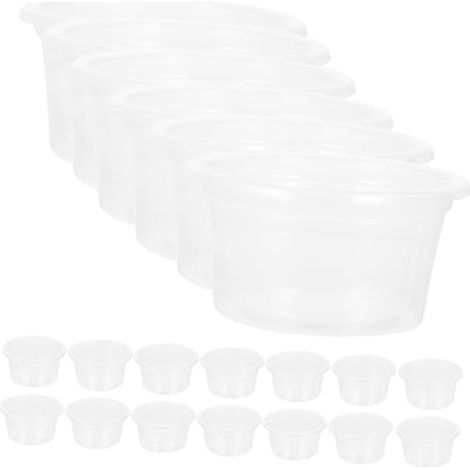 20 gamelles en plastique pour reptiles, résistantes à l'usure, multifonctions (nourriture et eau), faciles à nettoyer, pour tortues et serpents (1/5)