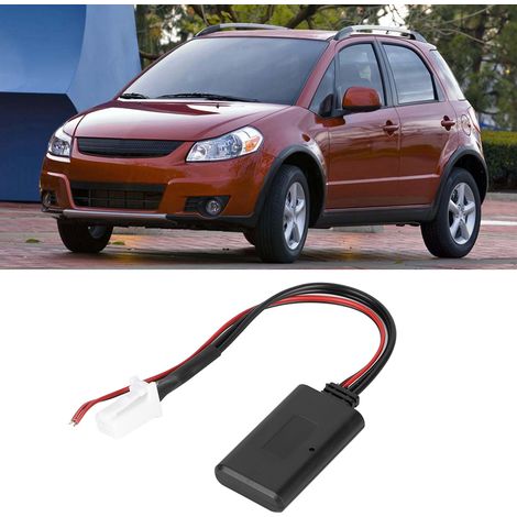 Adaptateur Bluetooth 4.0 sans fil pour autoradio Suzuki SX4 2007-2010, récepteur stéréo audio aux, kit mains libres, câble de connexion voiture. (1/5)