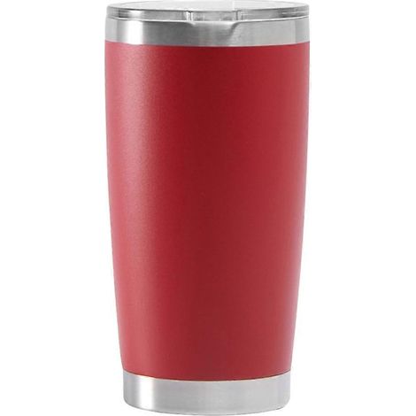 Gobelet isotherme en acier inoxydable, stylet d'été, pour café ou eau, à isolation sous vide et étanche, idéal pour la maison, le bureau ou la voiture.