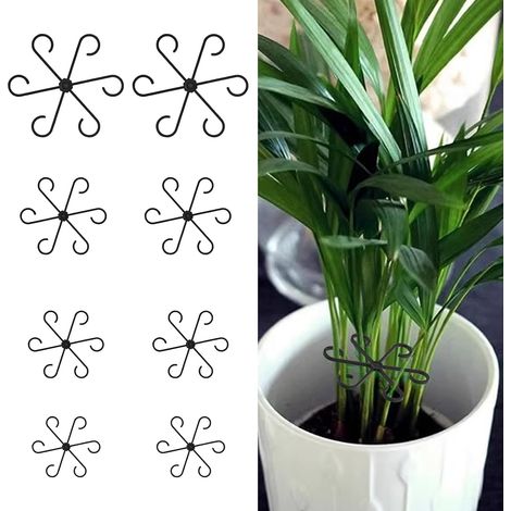 8 Pcs Tuteur Plante Interieur, Tuteurs pour Plantes de Jardin en Plastique (1/5)