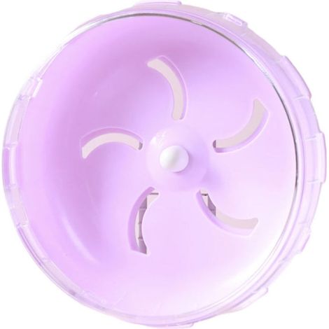 Roue d'Exercice Silencieuse et Antidérapante pour Petits Animaux - JINFGERNE - Taille Grande de 21,5 cm - Idéale pour Hamsters, Chinchillas, Gerbilles et Hérissons, Sécurisée et Durable