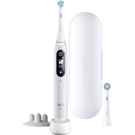 Spazzolino Elettrico Oral-B iO 6 a Vibrazione Bianco (1/5)