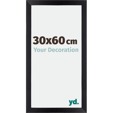 yd. - Cadre photo 30x60 - Noir Mat - MDF - Mura