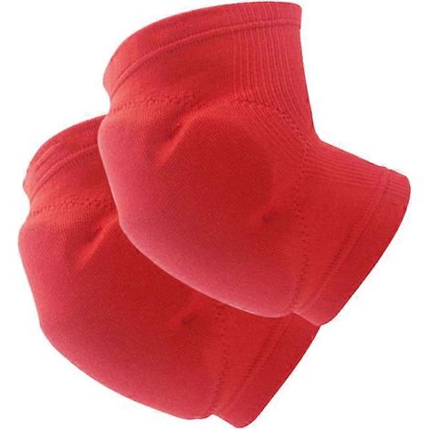 Genouillères en mousse épaisse pour protéger vos jambes, 2 paires disponibles, rouges. (1/5)