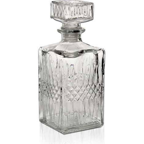 BOTTIGLIA IN VETRO BASE QUADRATA DA 9.3X23.5CM CAPIENZA 900 ML