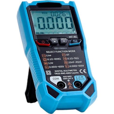 Hochpräzises Multimeter mit berührungsloser True-RMS-Spannungsmessung