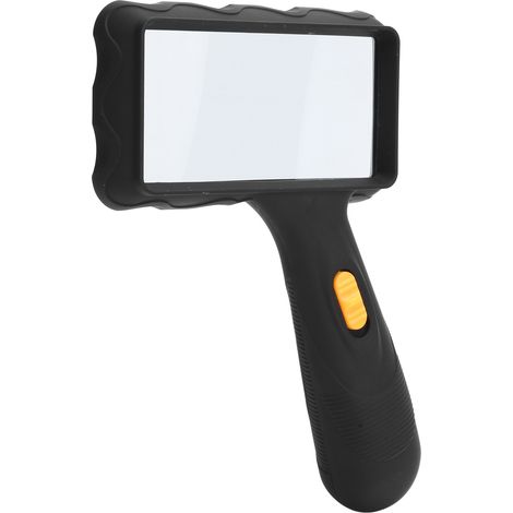 Loupe rectangulaire de poche 2x avec 2 lumières LED pour la lecture de bijoux (1/5)
