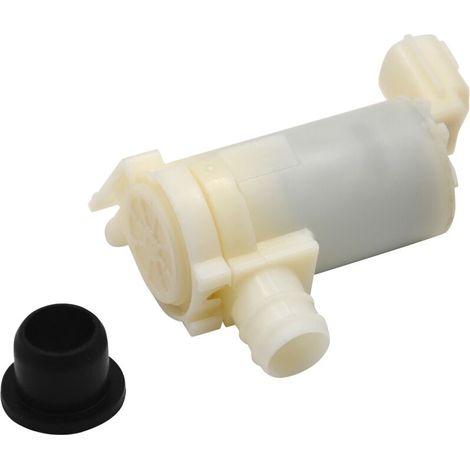 Bomba de limpiaparabrisas compatible con el depósito del limpiaparabrisas de la Nissan Navara D22 (2001-2008). (1/4)