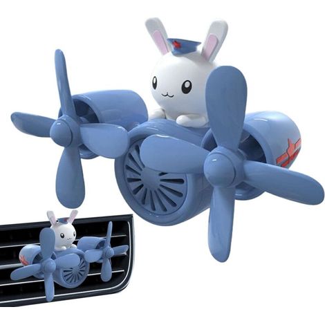 Auto-Lufterfrischer mit Cartoon-Pilotenmotiv, Lüftungsschlitzclip, Lufterfrischer-Clips, Duftdiffusor
