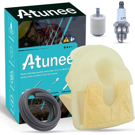Kit de filtre à carburant pour air pour Dolmar PS-460 PS-510 PS-5100 PS-5100 S PS-5100 SH PS-5105 PS-5105 H Tronçonneuse avec bougie Pièce de remplacement 181173180 (1/5)