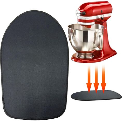 Tapis coulissant pour Robot Pâtissier, Tapis de Mixeurs, Tapis Coulissant pour Appareil Cuisine, pour Mixeur, Auxiliaire 4.5-5 Qt Tour Mélangeur Pièces Accessoires (1/5)