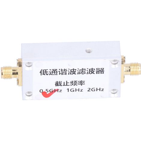 Low Pass Filter ADF4351 Phase Lock Loop SMA 50Ω Heat Dissipation RF Harmonic Filter for Low Frequency Signal Output