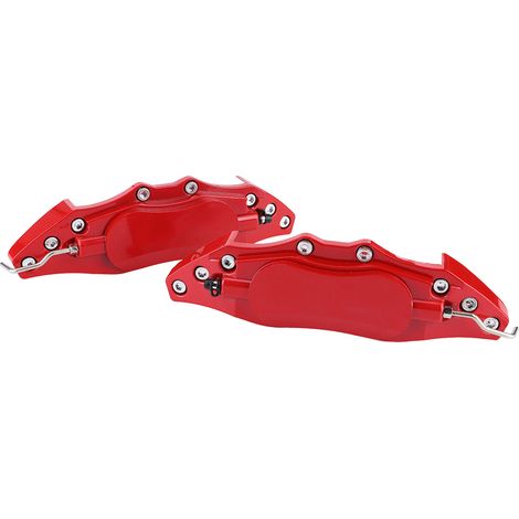Lot de 2 étriers de frein factices universels pour voiture, coques décoratives gauche et droite, accessoires de rechange, taille L (1/5)