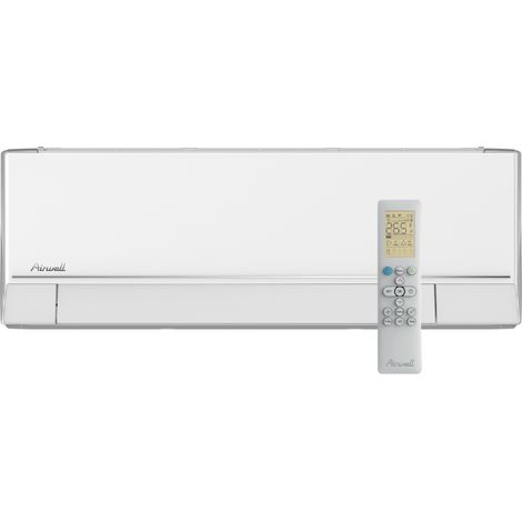 Airwell – Climatiseur mural réversible 2,5 kW A+++ – WiFi intégré – Ultra silencieux 20 dB(A) – Pour pièces de vie – 7SP024045 (1/3)
