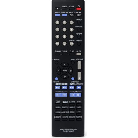 Ersatz-Fernbedienung kompatibel mit Kenwood-Audiosystemen RC-RP0601E (1/5)