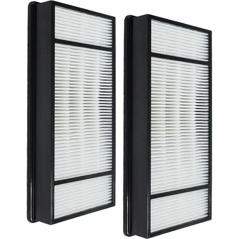Filtre H de remplacement HRF-H1 HRF-H2 compatible avec les purificateurs d'air Honeywell HPA050 HPA150 HPA060 HPA160 HHT055 et HHT155, lot de 2 purificateurs d'air H13 True HEPA (1/5)