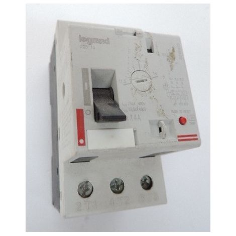 Disjoncteur moteur magneto-therm Lexic - 3P - 14 A - thermique 9 à 14 LEGRAND 002810