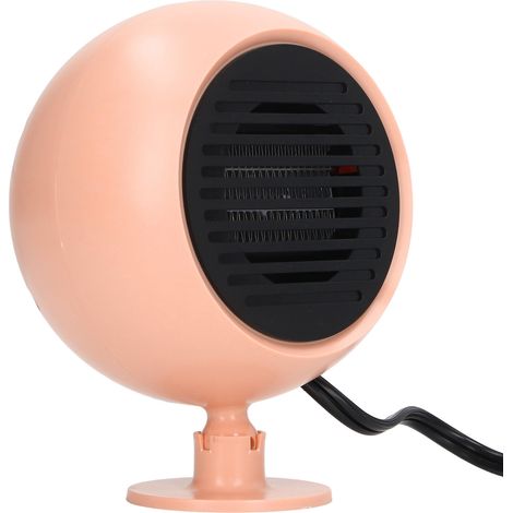 Planeten-Autoheizung mit mehreren Drehwinkeln, tragbarer Scheibenentfroster, rosa, 12 V (1/5)