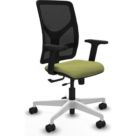 Chaise de bureau piqueras y crespo Motilla noir blanc confortable (1/2)