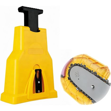 Affûteur de Tronçonneuse Universel Affuteuse de Chaine Tronconneuse Précision Instantanée pour Coupe Efficace Rapide Aiguiseur Chaîne Outil pour Bûcherons (1/5)