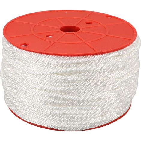 Hochfeste Faser-Anzugschnur für Seilzugstarter, passend für GX160, GX200, GX240, GX270, GX340 und GX390, 100 Meter, 4 mm (1/5)