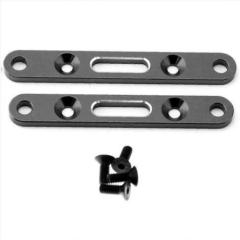 Vordere und hintere Querlenker aus Aluminiumlegierung, Code ARA320589 ARA320590, schwarz, verstärkte Aufhängung (1/5)