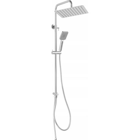 Ferro Wizard Square Pro NP48 Duschset verchromt