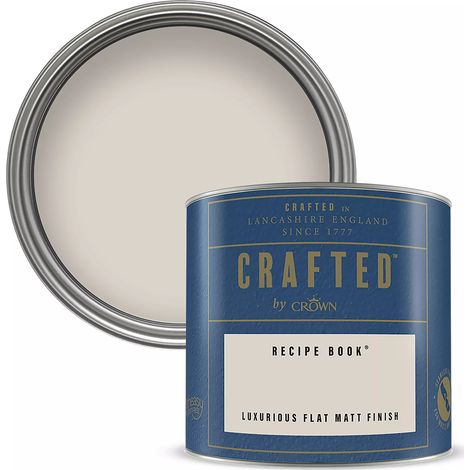 Crown Crafted Luxurious Flat Matt Emulsion 125ml (1/3)