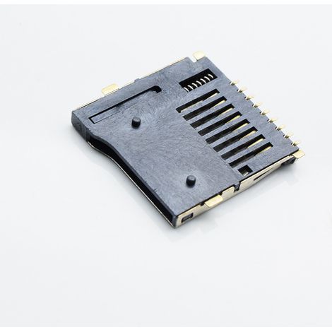 Emplacement pour carte TF à ouverture automatique pour une installation facile de la carte mémoire, 40 pièces. (1/5)