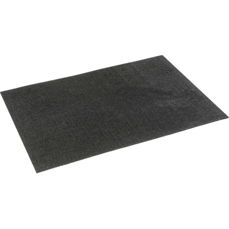 Öl-Auffangmatte Clean Max, robuste Schutzmatte 60x90 cm schwarz (1/5)
