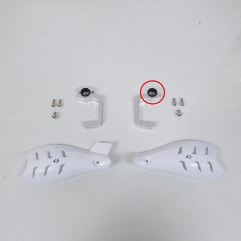 Handschutz one für solex fish weiß neu
