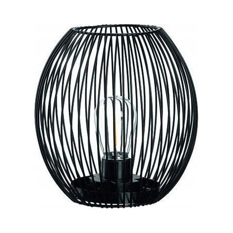 Leonardo Latarnia Magische LED Dekorlampe schwarz 16 cm