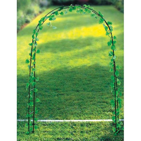 ARCO IN METALLO PER FIORI 140X38X200/240 CM- I GIARDINI DEL RE- 1,0 pz