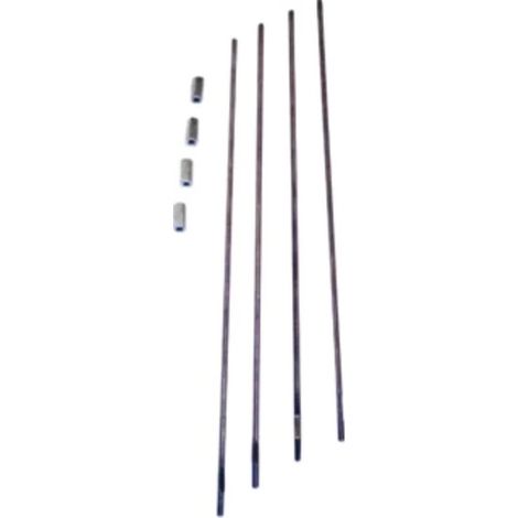 Tiges filetées pour fixation des aérateurs de vitre et mur HV-STYVENT (4 unités) S&P (UNELVENT) 894057