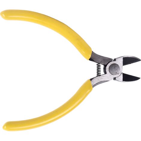 5-Zoll-E-Gitarrenzange mit Stahlkopf, Werkzeug zur Reparatur von Bassbünden und anderen Saiteninstrumenten, Schneidzange (1/5)